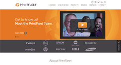 Desktop Screenshot of printfleet.com