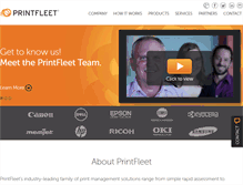 Tablet Screenshot of printfleet.com